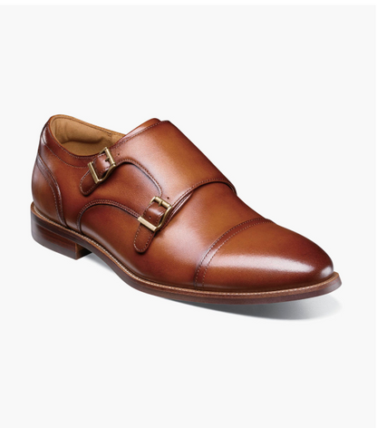 Florsheim Rucci Cap Toe Double Monk Strap - Dress Shoes Tailored Men's Wear Florsheim Rucci Cap Toe Double Monk Strap - Dress Shoes Tailored Men's Wear